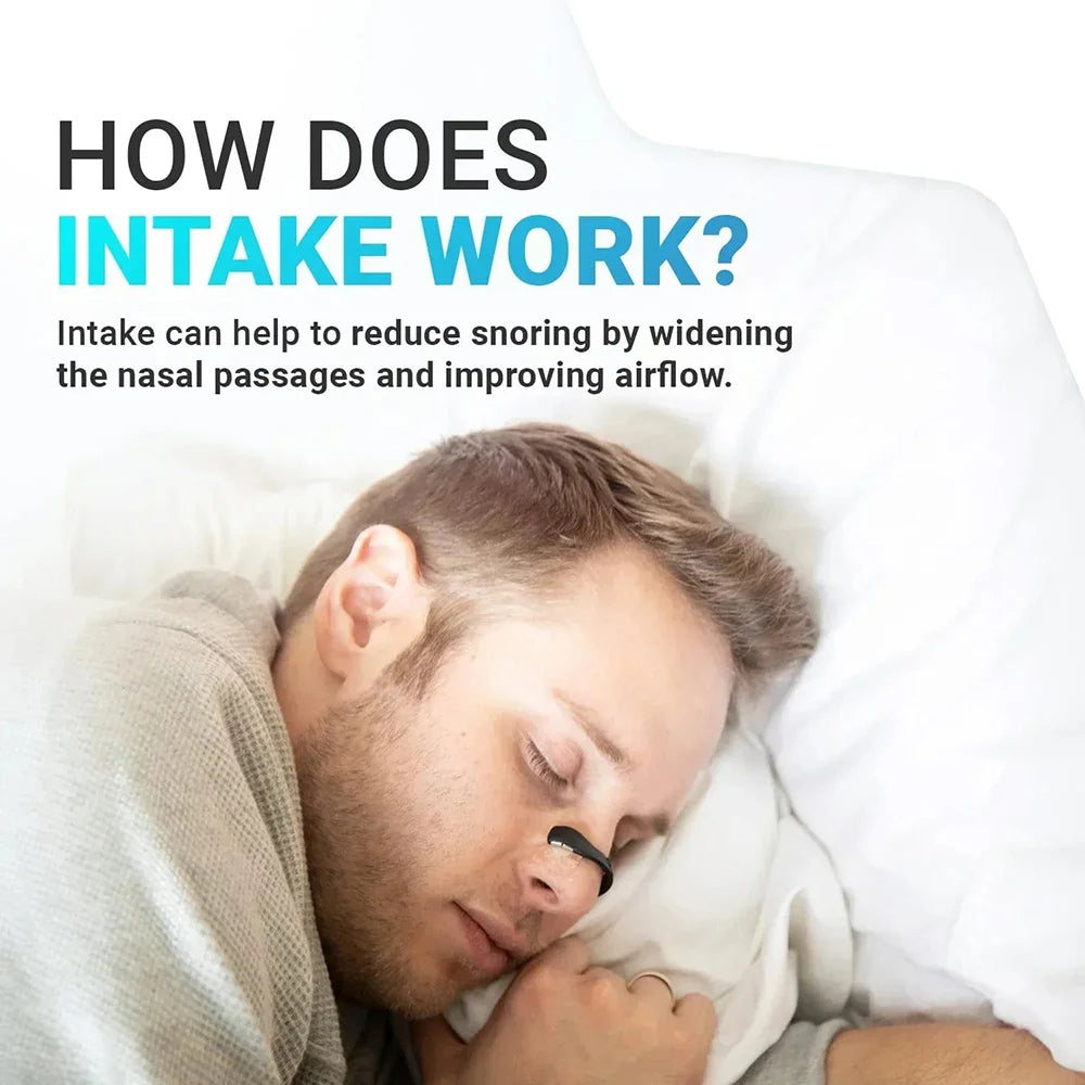 Magnetic Nasal Dilator Strips for Snoring Relief, Designed to Improve Oxygen Intake, Complete Sleep Breathing Starter Kit with Accessories