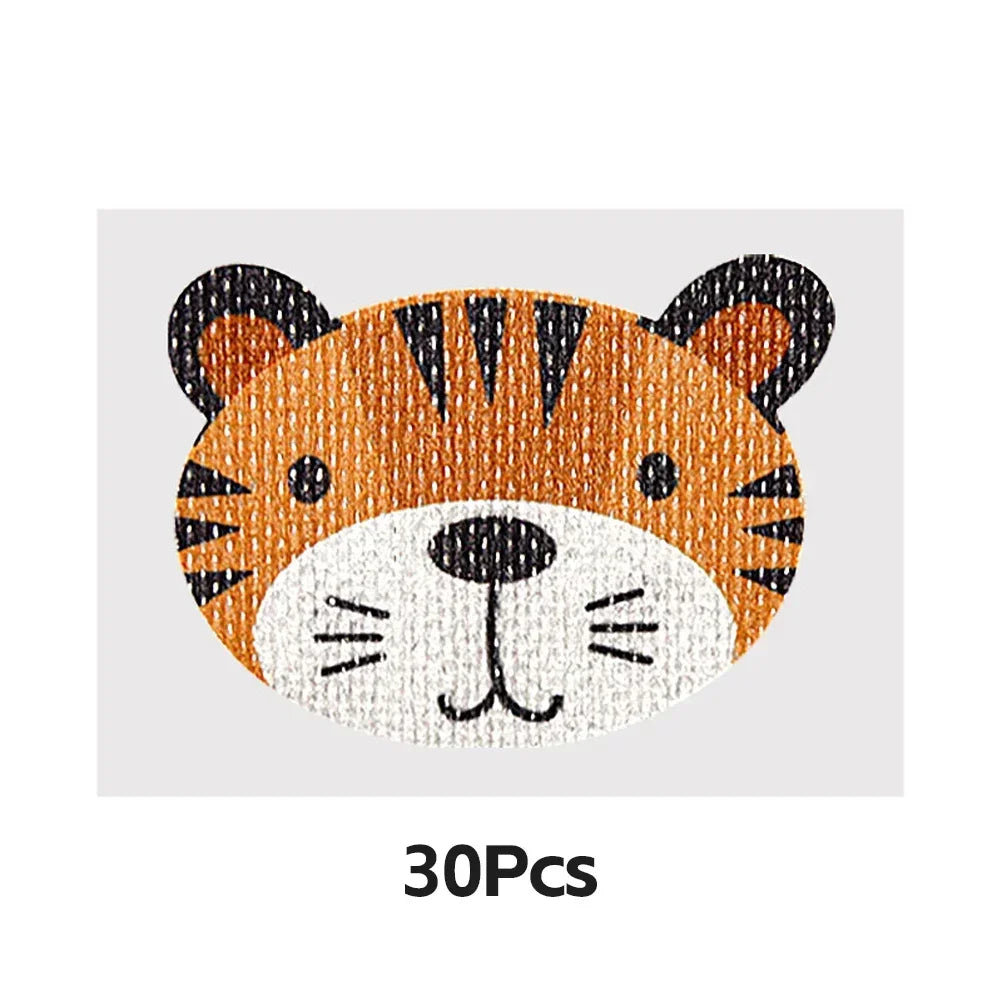 30 Pcs/Box Anti-Snoring Sleep Stickers – Mouth and Nose Breathing Patches for Adults & Children