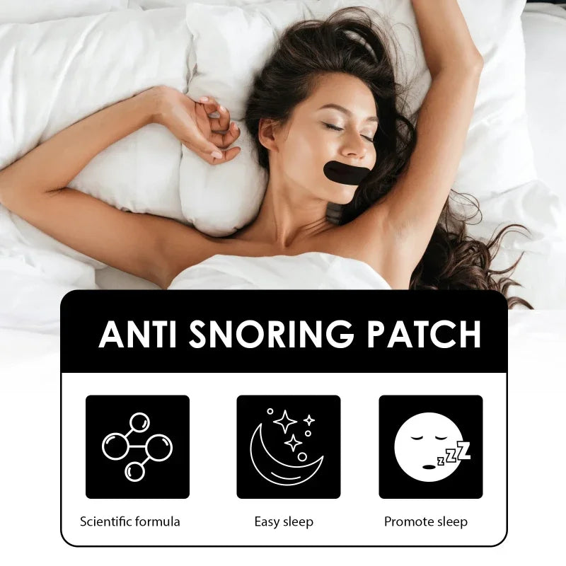 Mouth Tape for Better Sleep – 90/60/30 Pcs Gentle Strips to Prevent Snoring, Keep Mouth Closed & Reduce Dryness (Perfect for Home or Travel)