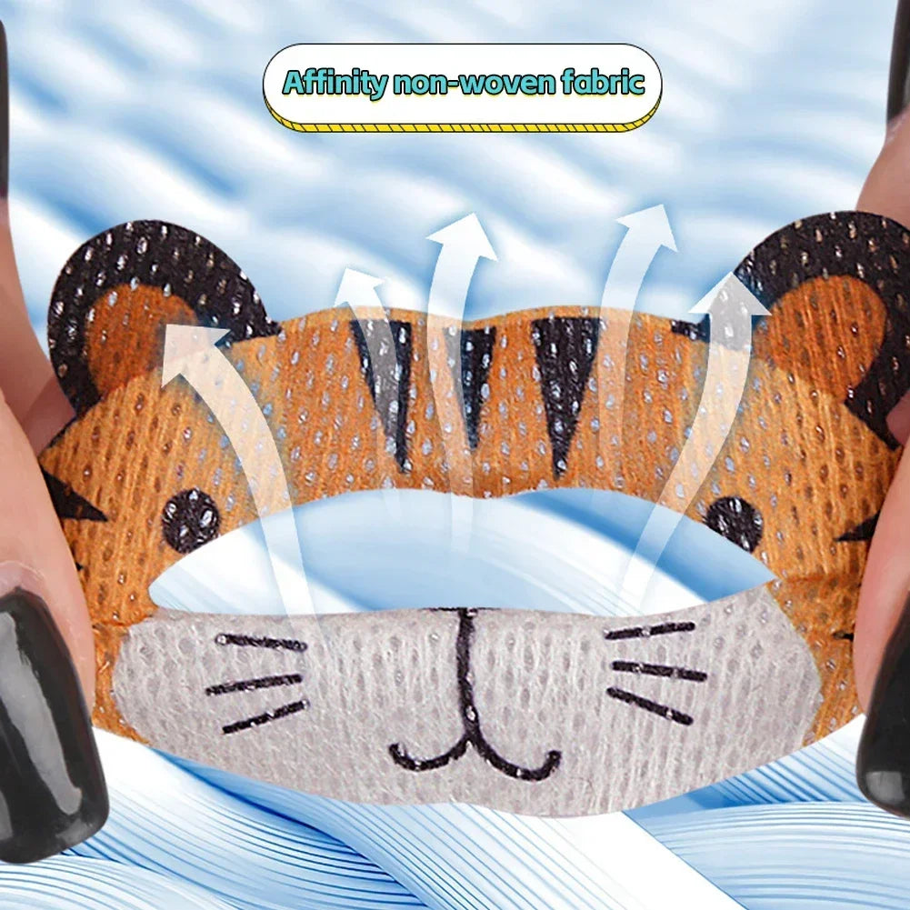 30 Pcs/Box Anti-Snoring Sleep Stickers – Mouth and Nose Breathing Patches for Adults & Children